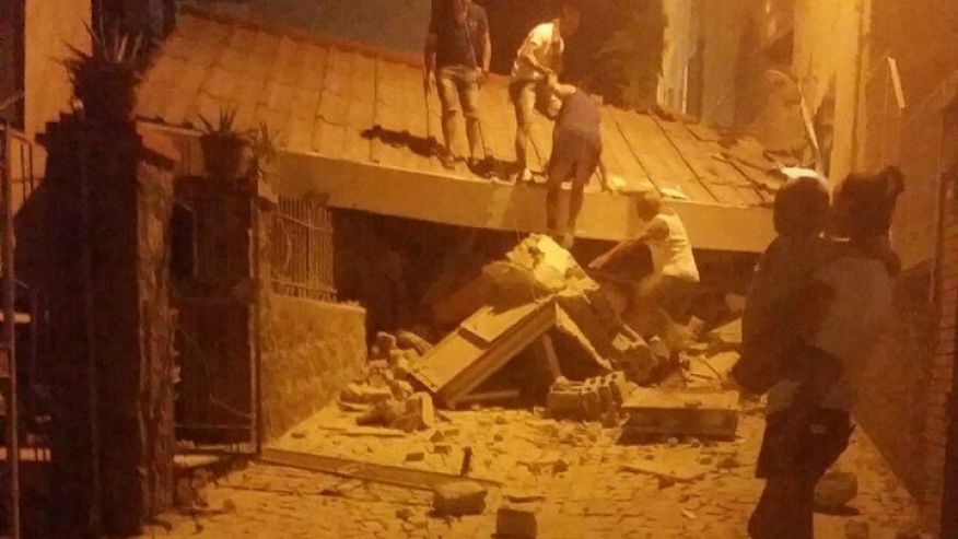 Earthquake of magnitude 4.0 hits Italian island; one dead, 25 injured