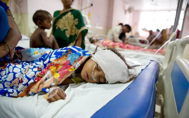 42 children died in 48 hours at BRD Medical College, Gorakhpur after 70 died early this month