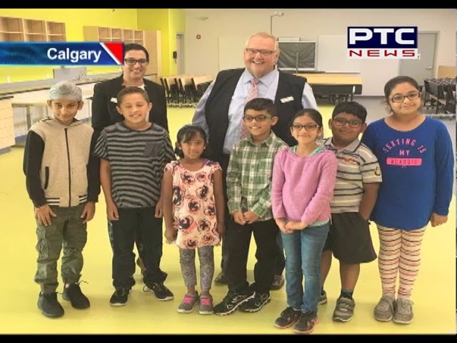 Family of Late MLA Manmeet Singh Bhullar Gets Tour Of School Bearing His Name in Calgary