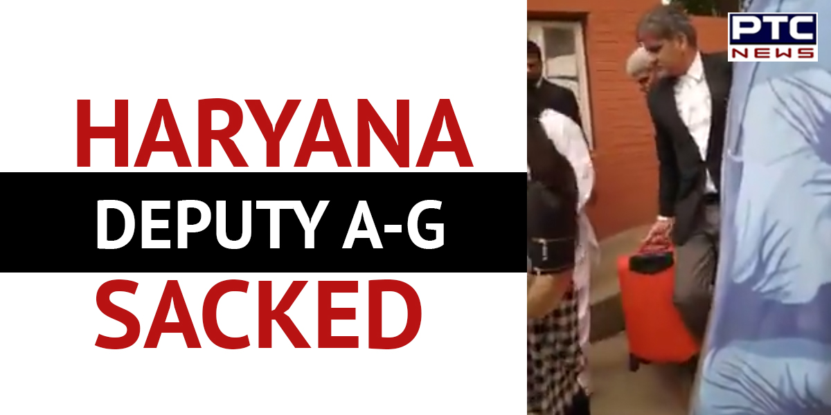 Haryana deputy AG sacked for carrying Ram Rahims suitcase