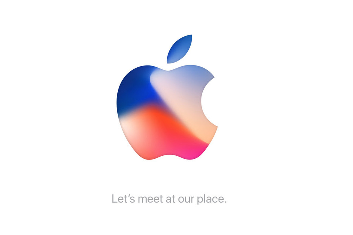 ‘Let’s meet at our place’! – apple invitation said!