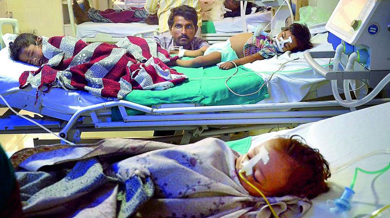 All government doctors in the district on mass leave: Gorakhpur mass death