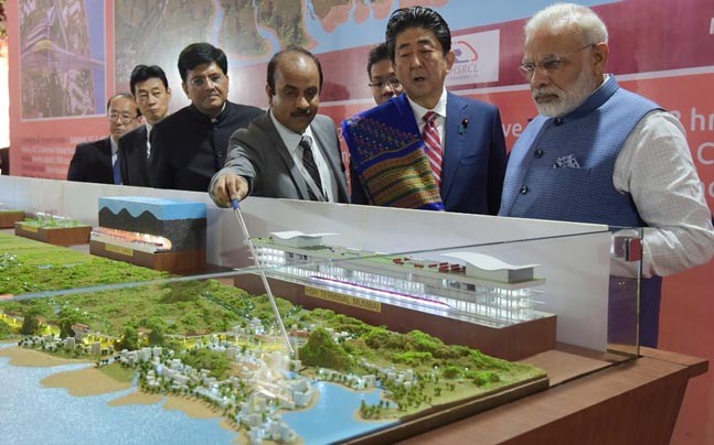Bullet Train in India: PM Modi, Shinzo Abe lay foundation stone