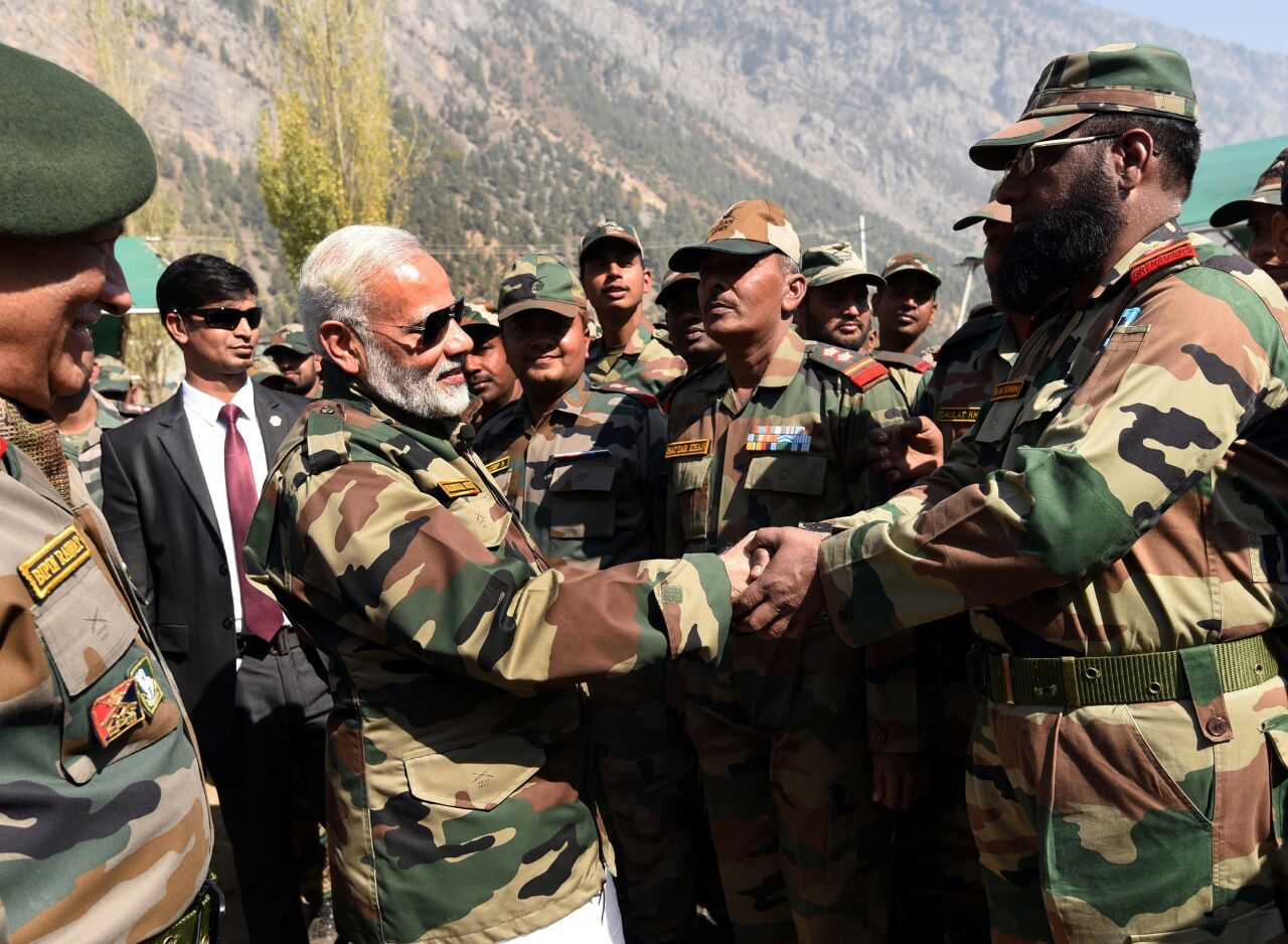 You are my family, I derive strength from you: PM Modi to soldiers