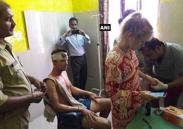 Swiss couple brutally attacked in UP, one of them suffered a fractured skull