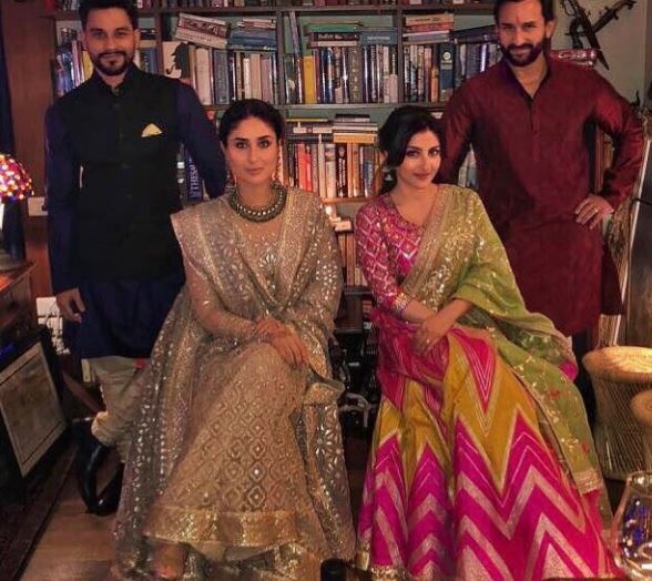 Here's a look at what celebs wore for Diwali evening!