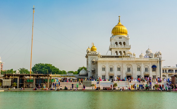 Gurdwara Bangla Sahib selected as the cleanest religious place