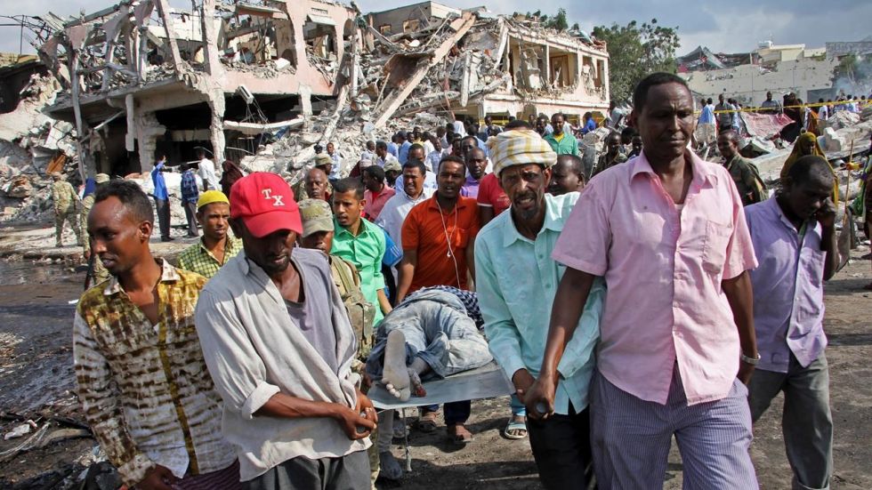 Somalia truck bombing toll over 300 as funerals continue