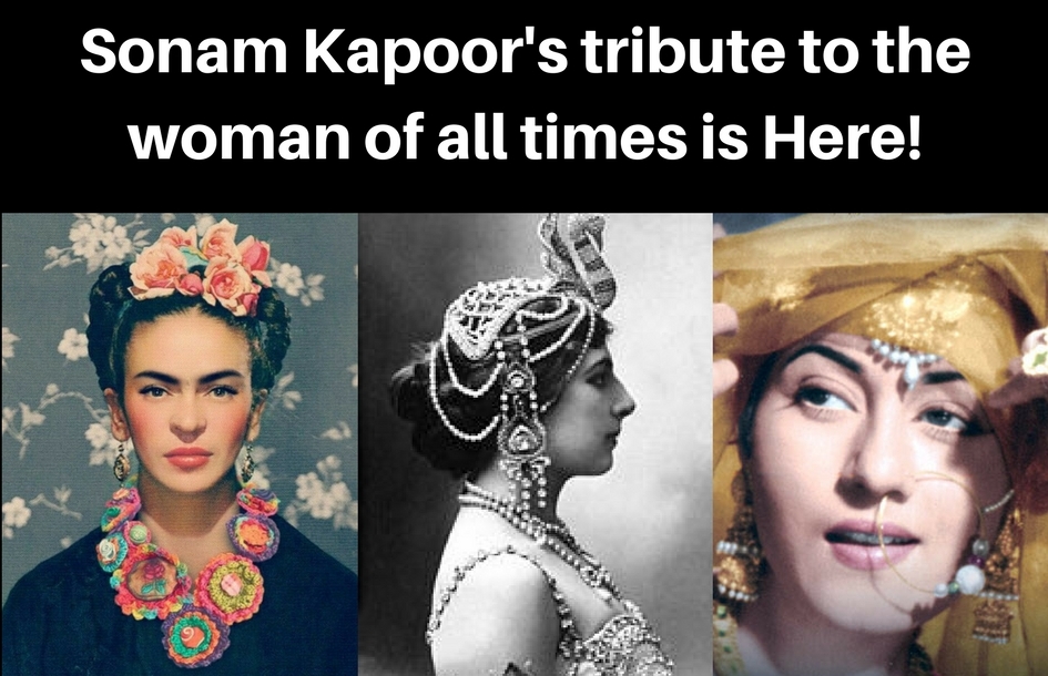 Sonam Kapoor’s Stunning Tribute To Fashion Icons From Across The World