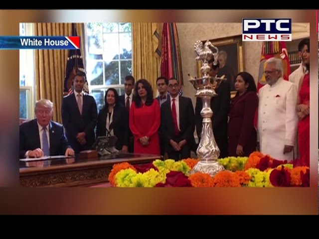 President Donald Trump Celebrates Diwali in White House