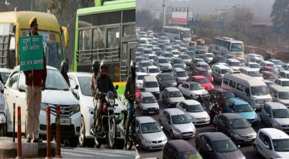 Odd-even: 13 lakh less car per day, govt looks to hire buses