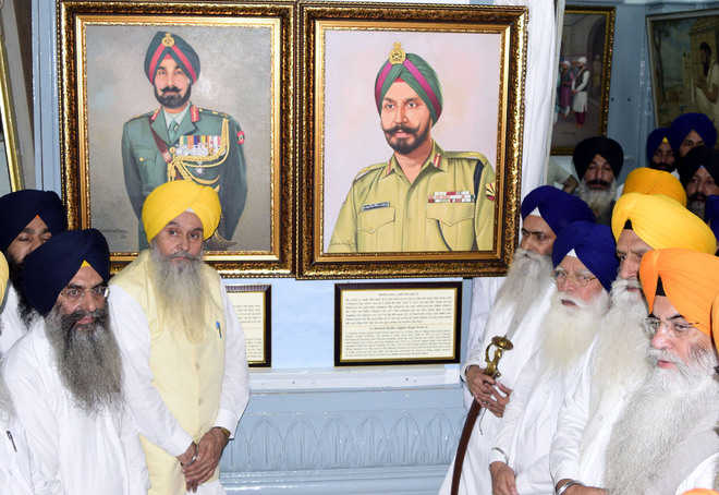 Portraits of war heroes in Sikh museum unveiled by SGPC