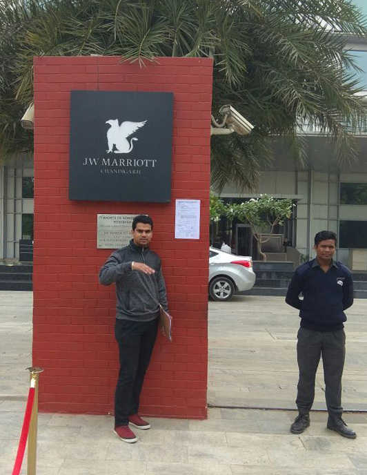 UT pastes eviction notice at JW Marriott Chandigarh
