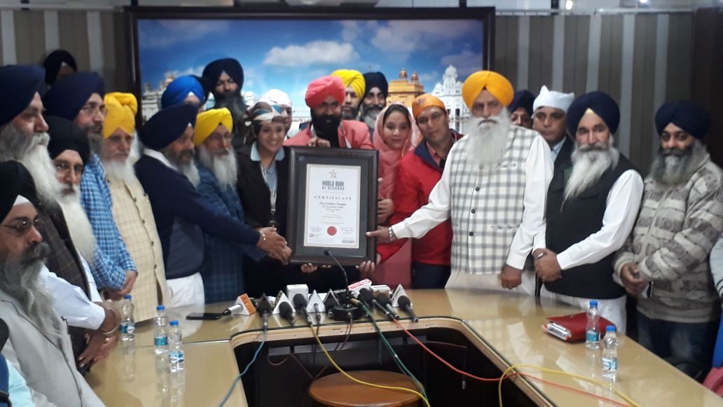 Book of World Records: Golden Temple awarded as the Most Visited Place in the World