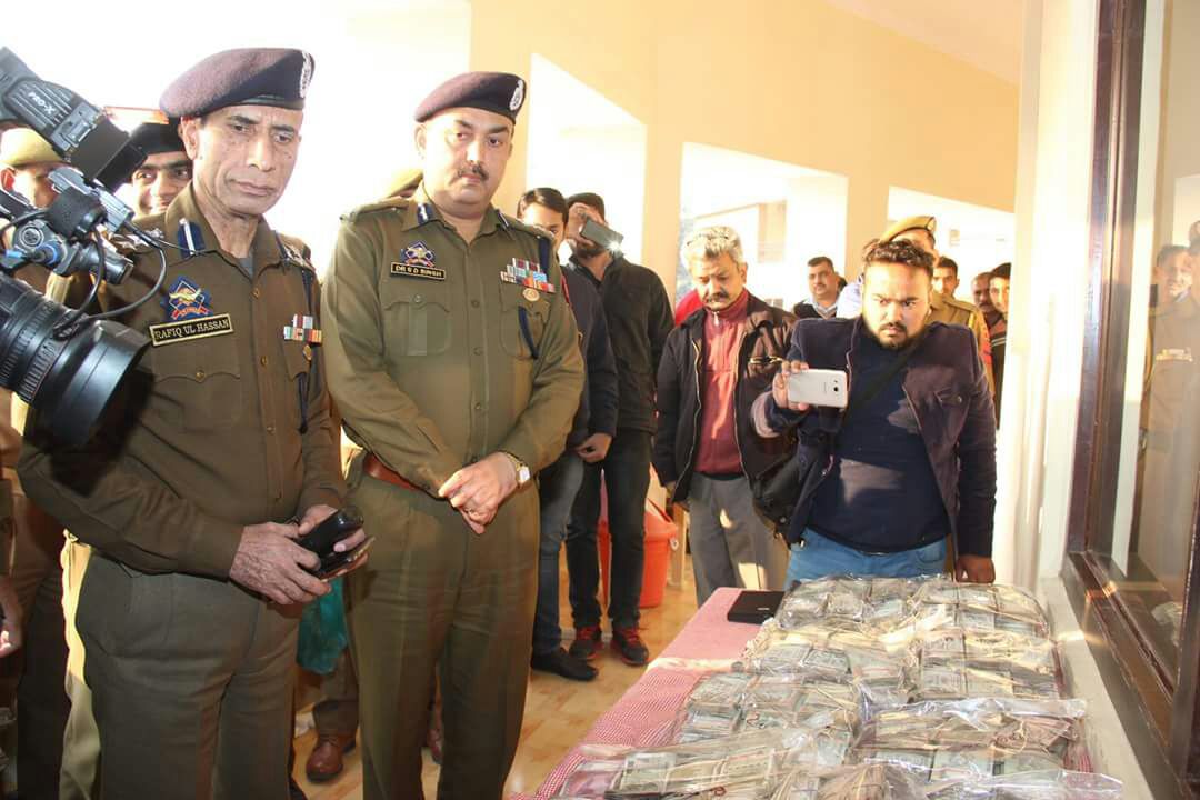 8 kg heroin worth Rs 40 crore seized in Jammu