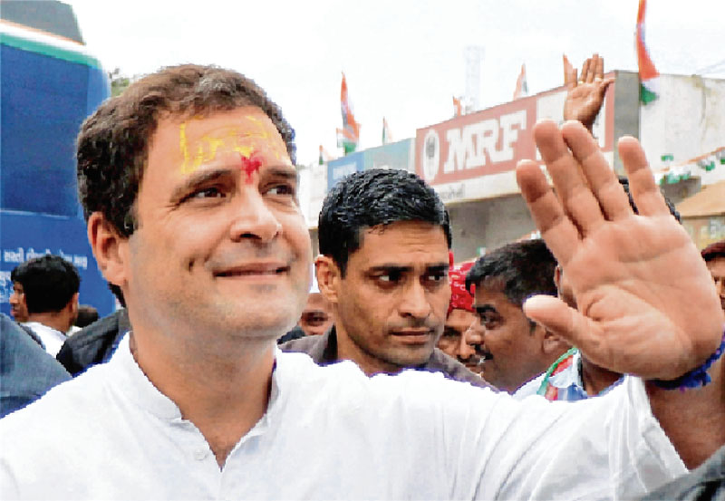 Rahul likely to file nominations on Dec 4 for Cong prez post