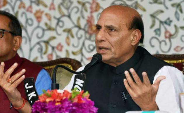 Rajnath Singh dismisses reports of IS presence in Valley