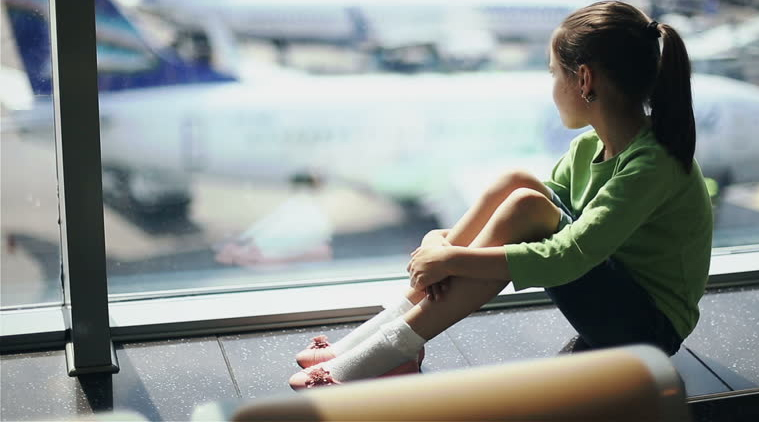 7-yr-old girl takes train to airport, boards plane with no ticket alone