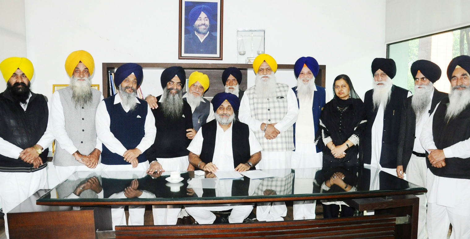 SAD president Sukhbir Singh Badal holds one to one meetings with SGPC members