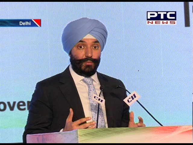 Canadian Minister Navdeep Bains & Indian Minister Dr Harsh Vardhan attended CII Tech Summit 2017 in Delhi