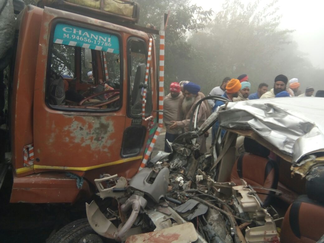 Innova Car accident: 4 dead, 5 seriously injured including a child near Patiala