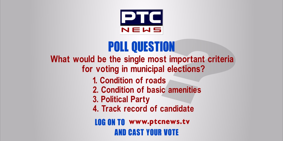 What would be the single most important criteria for voting in municipal elections?