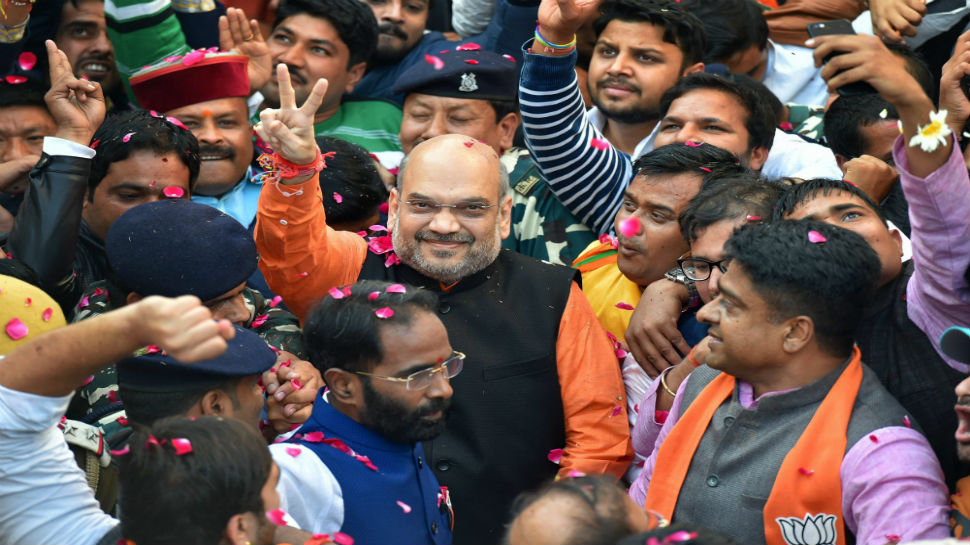BJP wins Gujarat 6th straight time, wrests power from Cong in HP