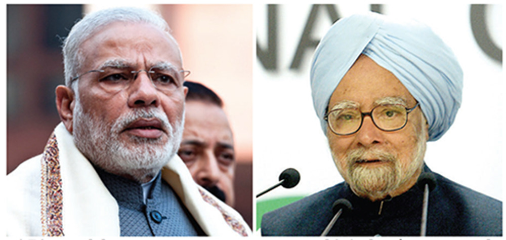 Cong, BJP spar over PM's remarks against Manmohan