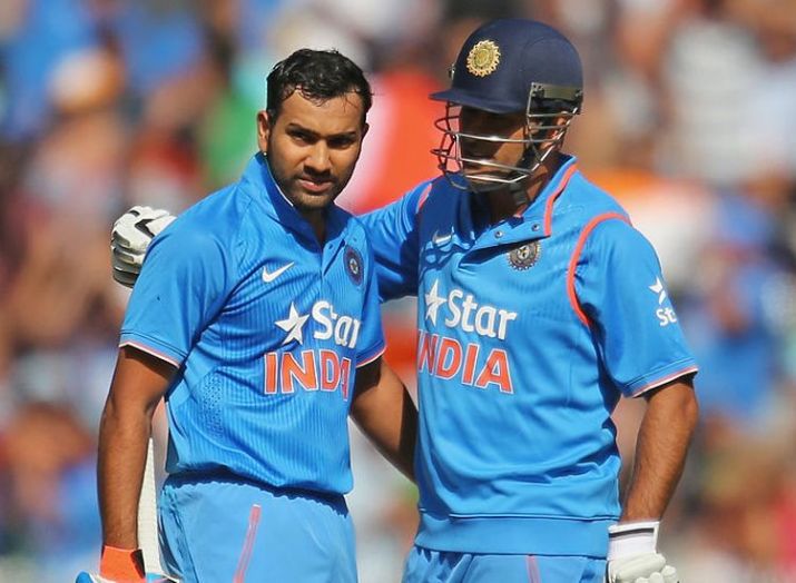 Rohit backs Dhoni's place in limited overs side