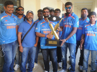 Supporters of Indian blind cricket team get recognition
