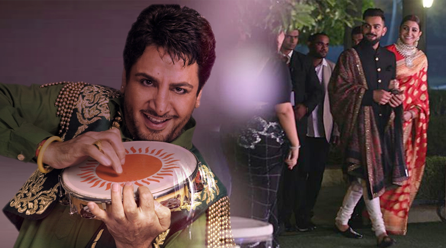 Virushka Reception Delhi: Legend Gurdas Maan made the newly-wed dance like no one's watching!