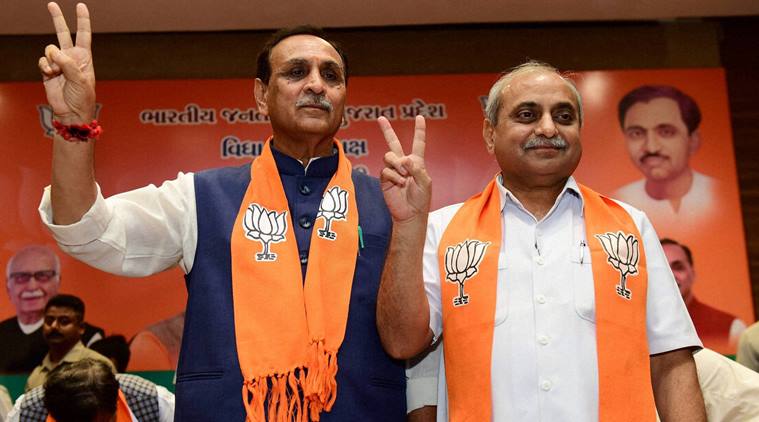 Vijay Rupani to Remain Gujarat CM, Nitin Patel His Deputy