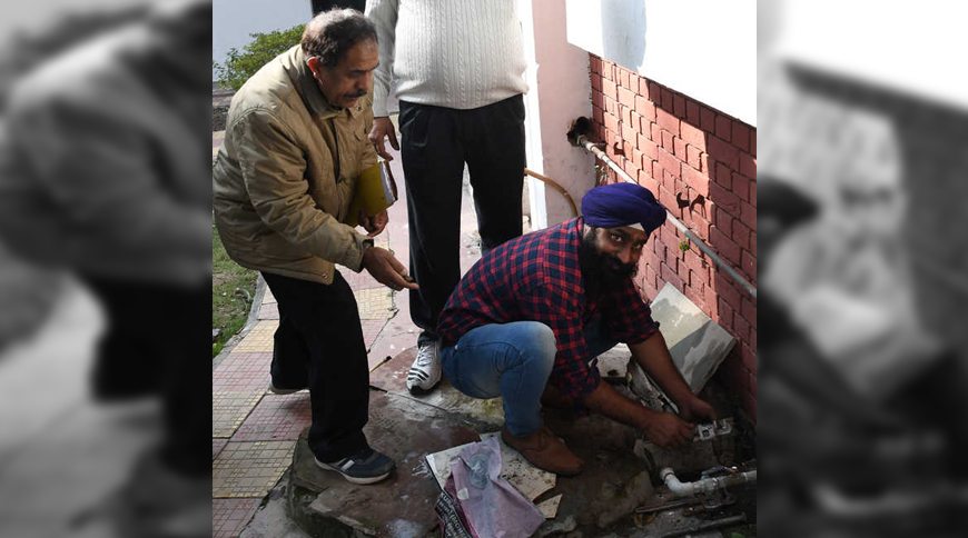 Illegal Water connections Snapped by MC, including Punjab MLA’s flat