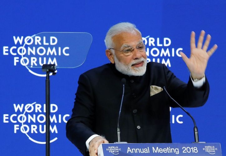 WEF 2018: India aims to become USD 5 trillion economy by 2025, says Modi