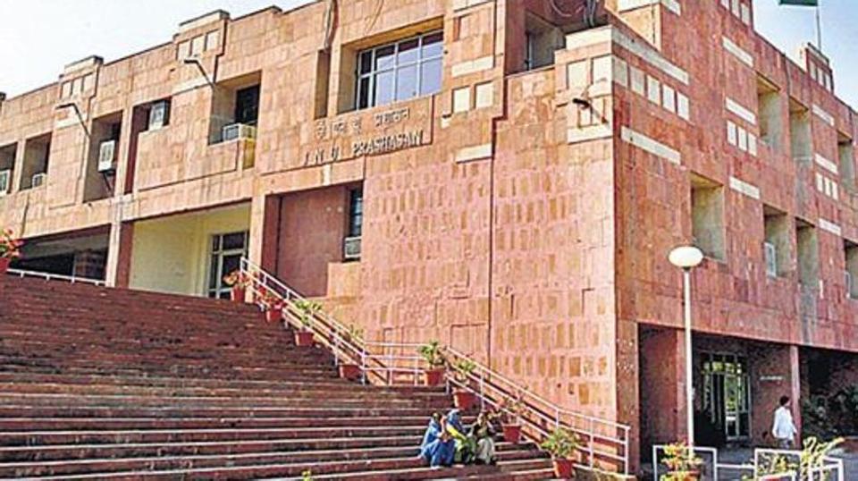 JNU students protest against 75% compulsory attendance