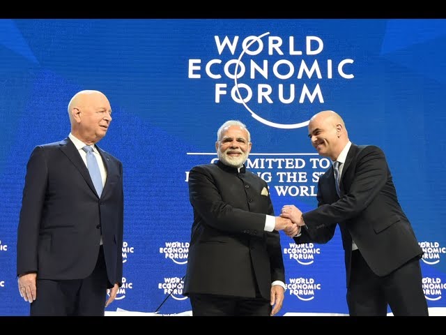 PM Modi leaves for India after attending WEF summit