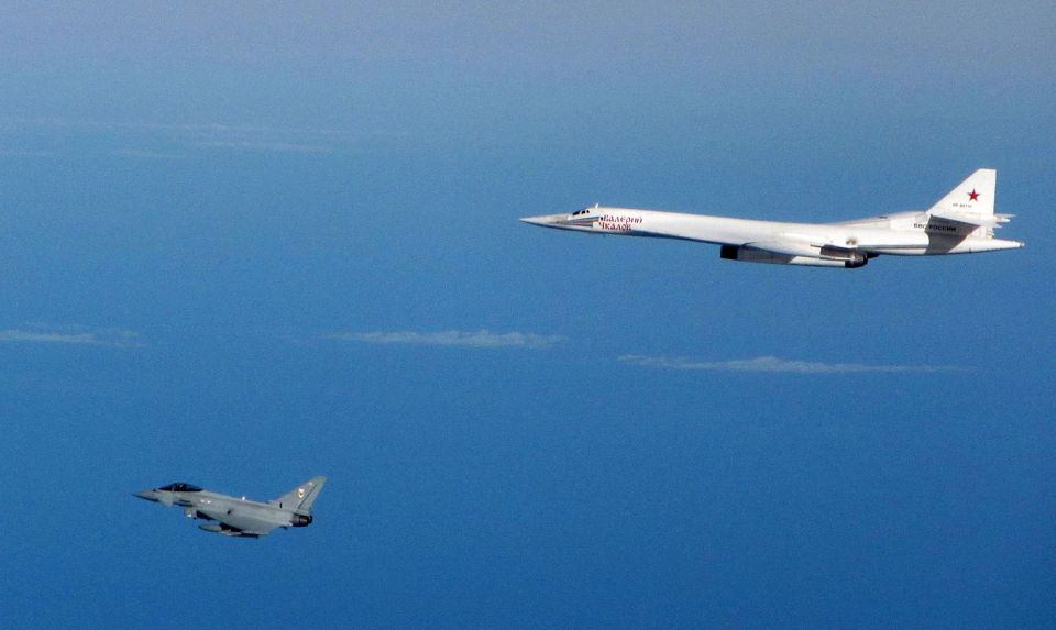 UK scrambles jets to intercept Russian bombers