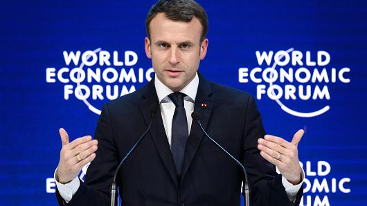 WEF 2018: Globalisation going through major crisis says Macron