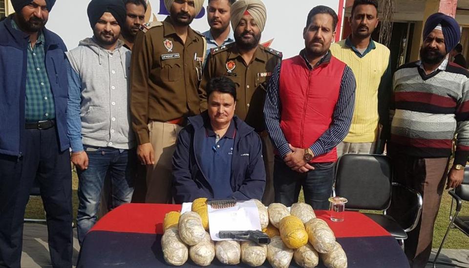 Ferozpur: Counter Intelligence wing arrested a person recovered heroine and drug money