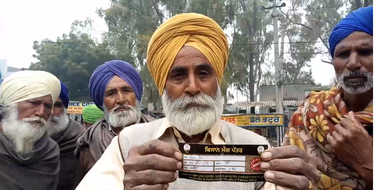 Farmers protest against Punjab Govt opposing imposition of power bill and meters on tube wells