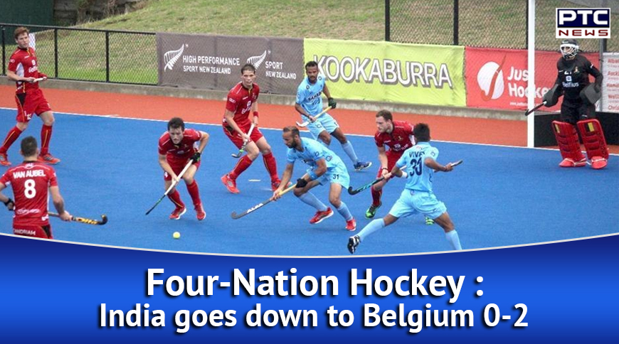 Four-Nation Hockey : India goes down to Belgium 0-2