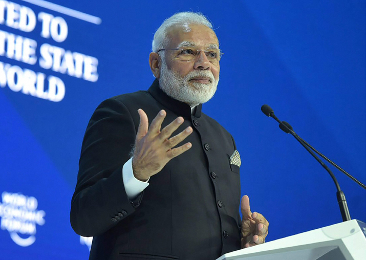 China praises Modi's speech at Davos opposing protectionism