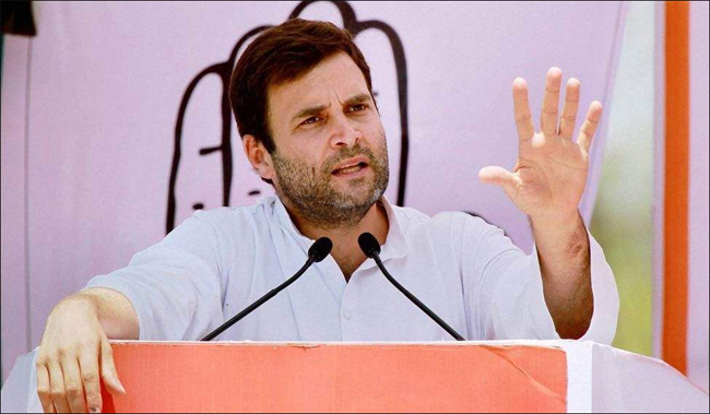 'Acche Din' here, except for 'minor hiccups': Rahul's jibe on economic survey
