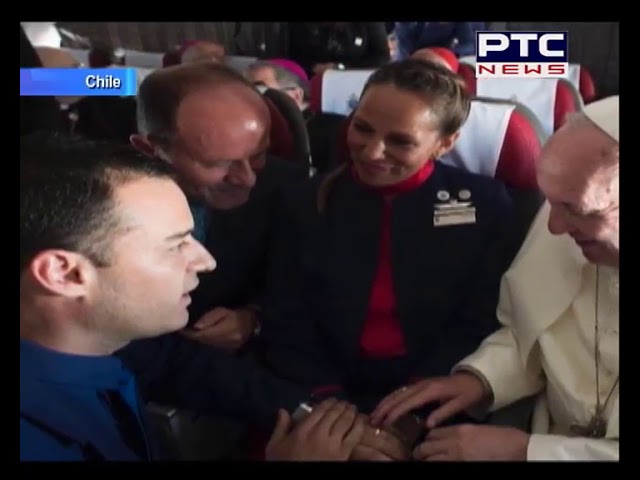 Love Is In The Air as Pope Francis Performs First Marriage on Board