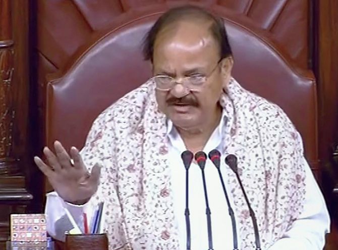 Deeply pained by the way Budget Session has progressed: Naidu