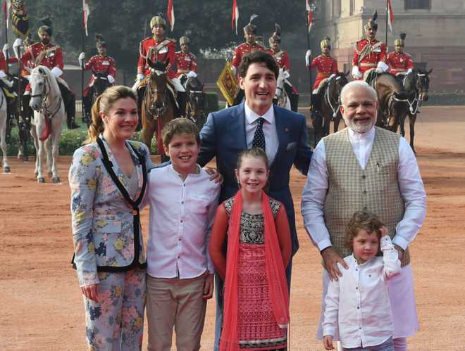 Narendra Modi, Justin Trudeau discuss terrorism, trade ties in New Delhi