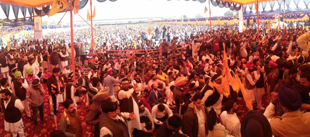 'Poor deprived of basic facilities', Sukhbir Badal lashes out at Congress in Pol Khol rally