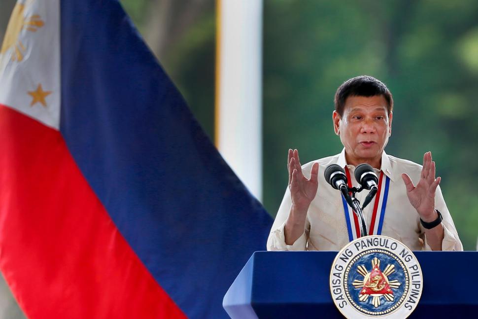 “If there is no vagina, it would be useless,” Philippines President to soldiers