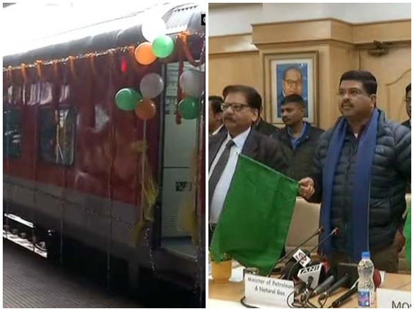 Bhubaneswar-New Delhi Rajdhani Express flagged off via Videoconferencing