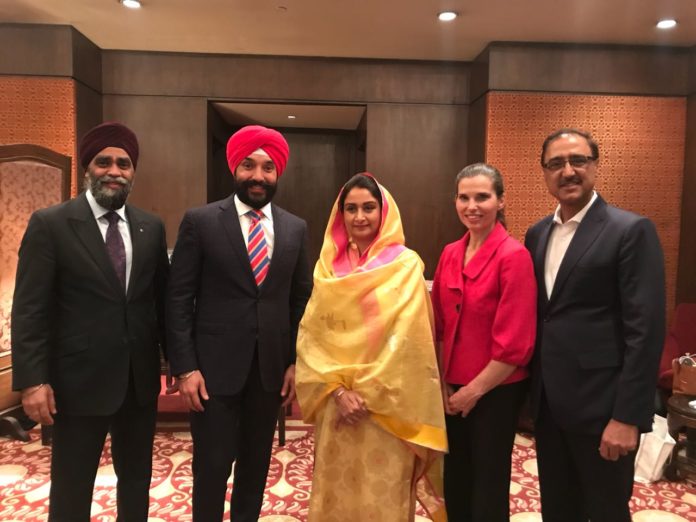 'Food Processing has an untapped potential,' Harsimrat Badal at India Canada Business Session